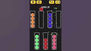 Ball Sort Puzzle Level 27| Ball Sort Puzzle|