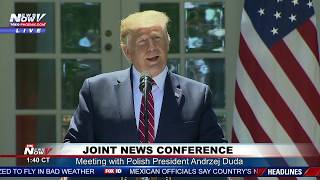 FULL NEWSER: President Trump and Polish President Andrzej Duda at the White House