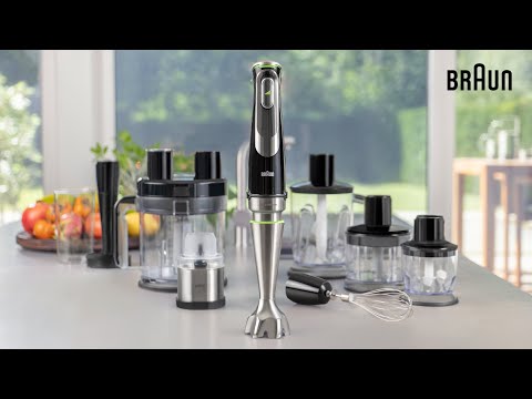 Braun's MultiQuick 9 system - Our best performing and most powerful