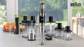 Braun MQ9187XLI Minipimer Multiquick Hand blender 1200w - black