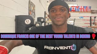 DOMINIQUE FRANCIS ONE OF THE BEST YOUNG TALENTS IN BOXING: TRAINER SAYS HE CAN BE WORLD CHAMPION 🥊