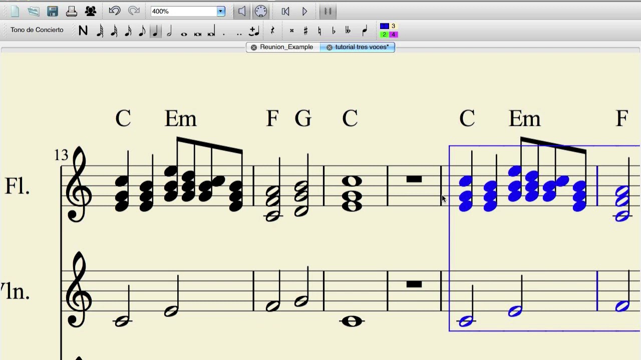 Como armonizar 3 o 4 voces. El método mas sencillo