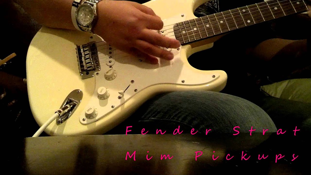 Squier Strat Vs Fender Strat MIM YouTube