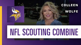 Colleen Wolfe Talks About 'Fun & Strangeness' of NFL Combine, Excitement Over New Vikings Leadership