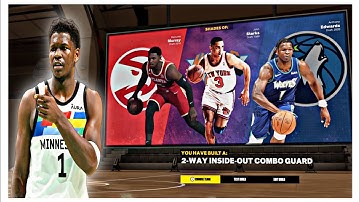 THIS 2 WAY INSIDE OUT COMBO GUARD BUILD NBA 2K23 NEXT GEN IS A BEAST (ALL AROUND GUARD BUILD)