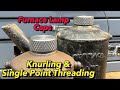 SNS 353: Furnace Lamp Caps, Knurling & Round Profile Threading