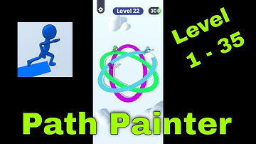 Path Painter Level 1 - 35 Gameplay || Voodoo