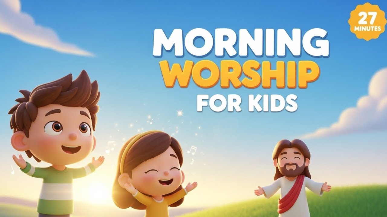 Best Morning Worship for Kids! 27 Mins of Christian Value Songs 