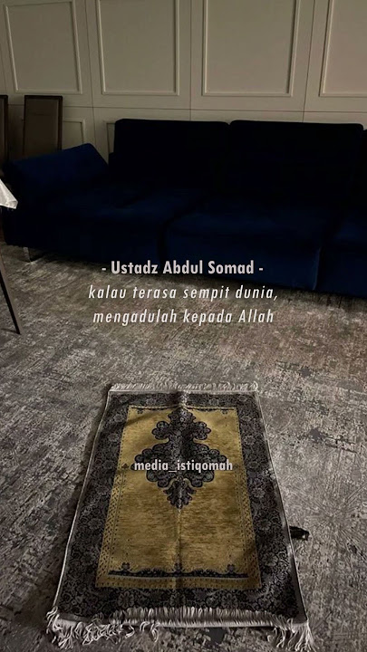 Kalau Terasa Sempit Dunia, Mengadulah Kepada Allah | Ustadz Abdul Somad