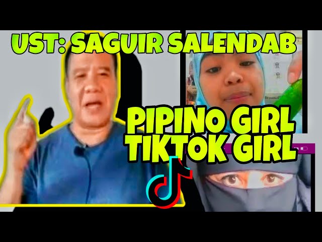 Ustads Saguir Salendab Pipino Girl / Tiktok | Norhamina Vlog class=