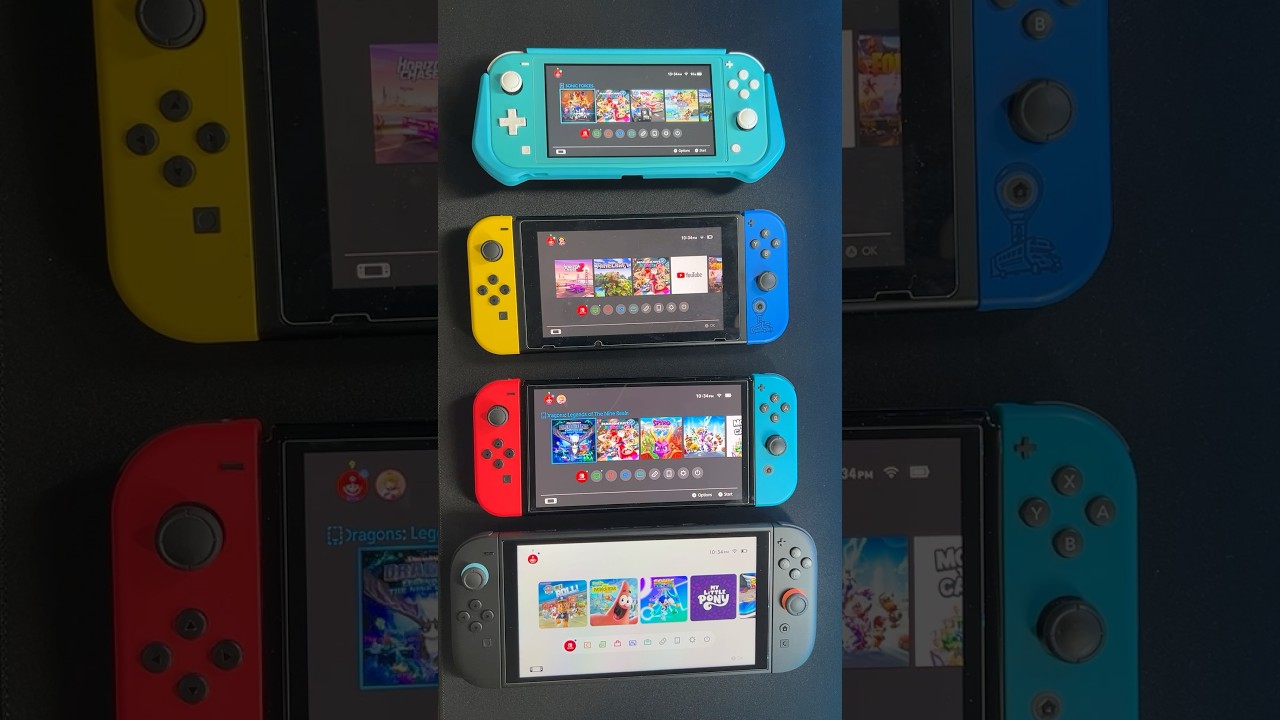 First Switch Models Video - All Nintendo Switch models #nintendo #switch2 #switcholed # ...