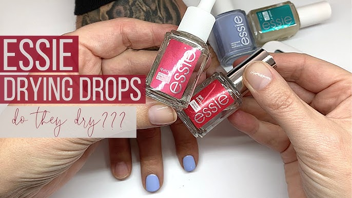 Essie Quick-E Drying Drops First - YouTube Impression/Review | Nails