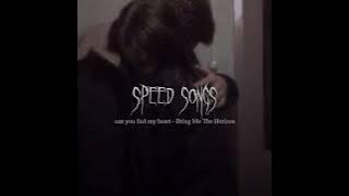 Download lagu Bring Me The Horizon - can you feel my heart ( Speed Songs )