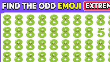 Only Genius Can Find the Odd Emoji! 😎 | Ultimate Emoji Challenge 2025 🔥