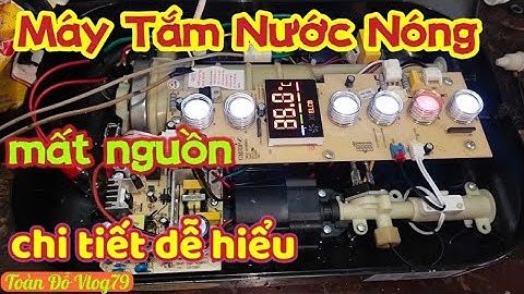 Sửa Máy Tắm Nước Nóng Ferroli Mất Nguồn, Kiểm Tra Chi Tiết Dễ Hiểu