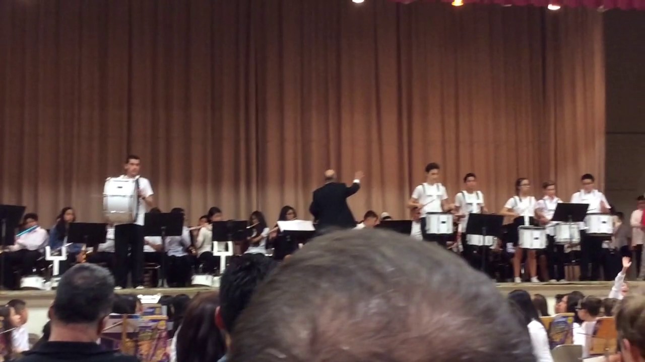 Cliffside Park Middle School Band Spring Concert 2017 YouTube