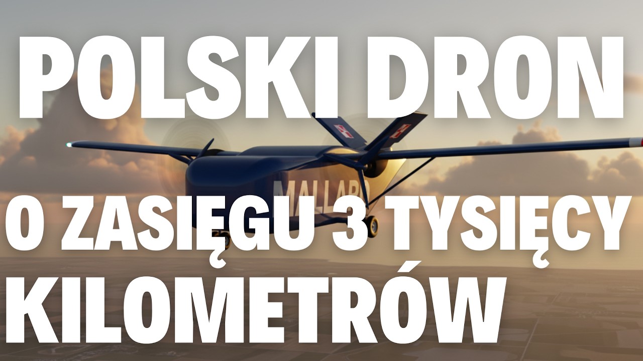 SegB #6 Mallard - Polski dron przenoszący ładunek o masie jednej tony mający zasięg 3 tysięcy km