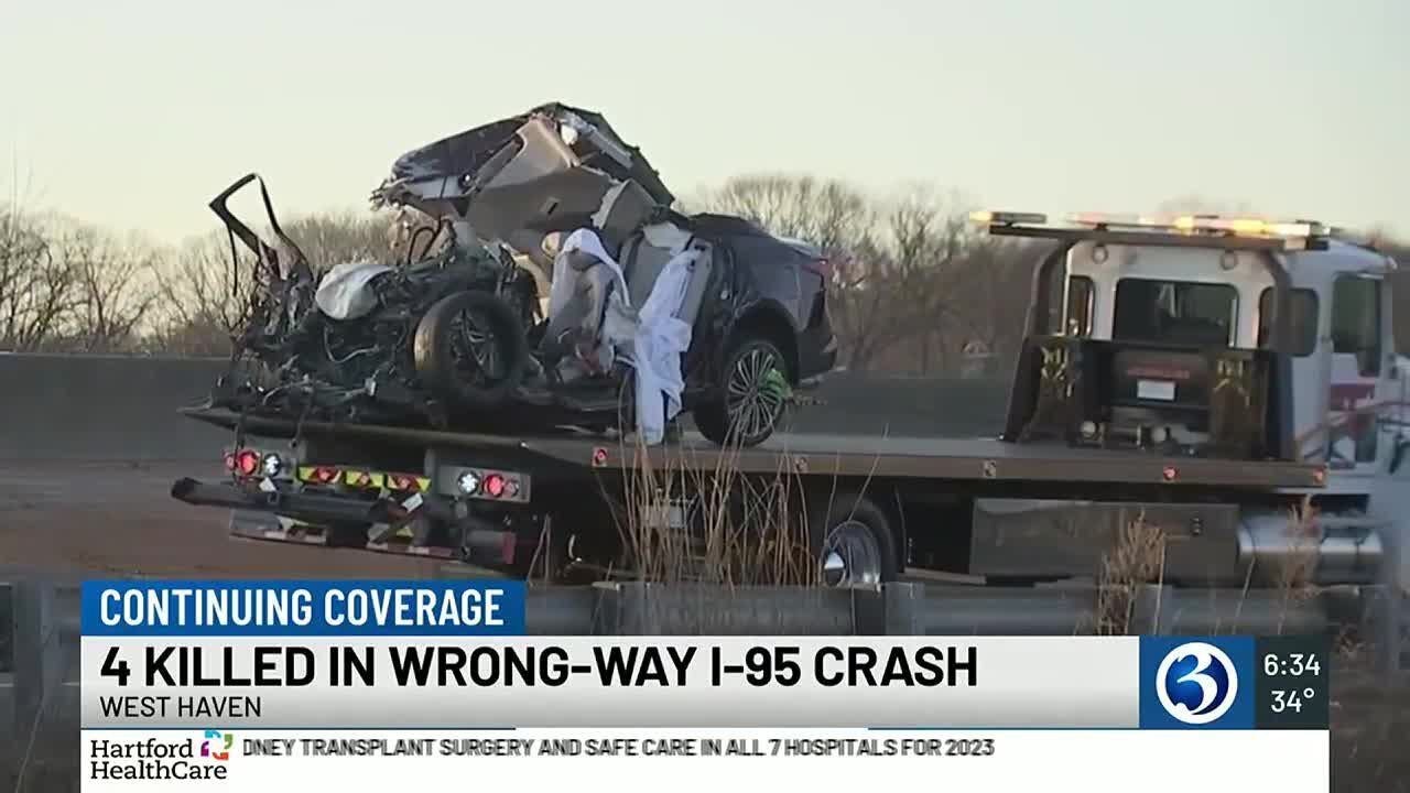 VIDEO: More details released on deadly wrong way crash on West Haven ...