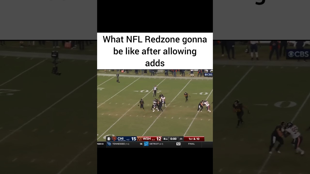 NFL Redzone is cooked...