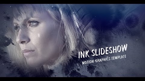 Ink Slideshow - After Effects Template