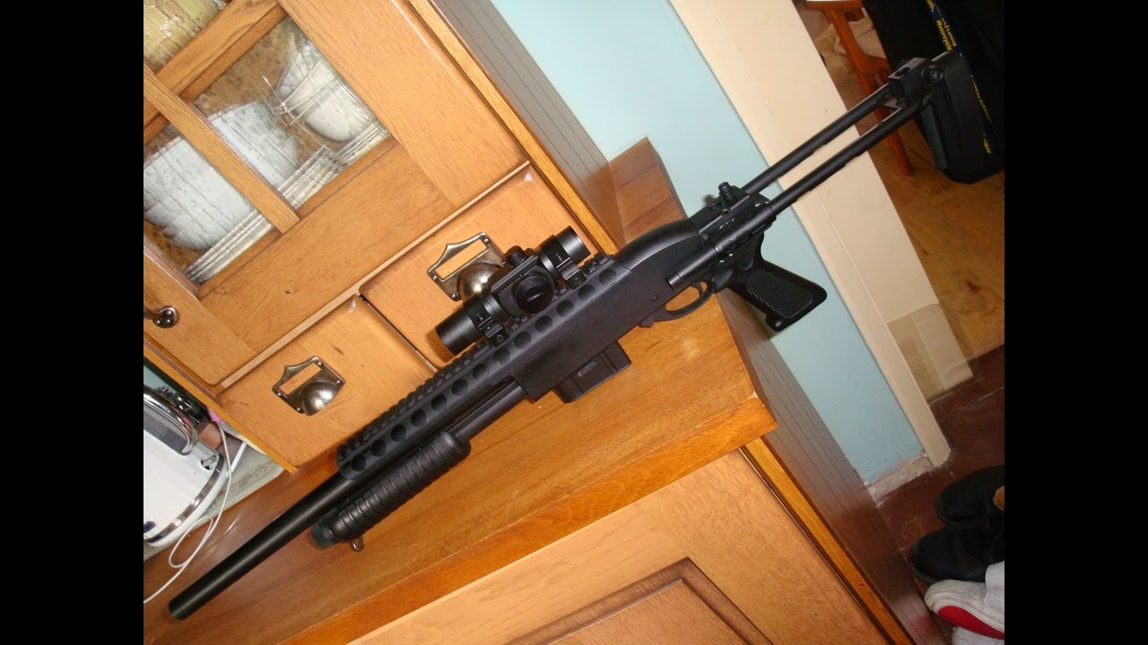 First impressions of the A&K M870 Tactical Shotgun