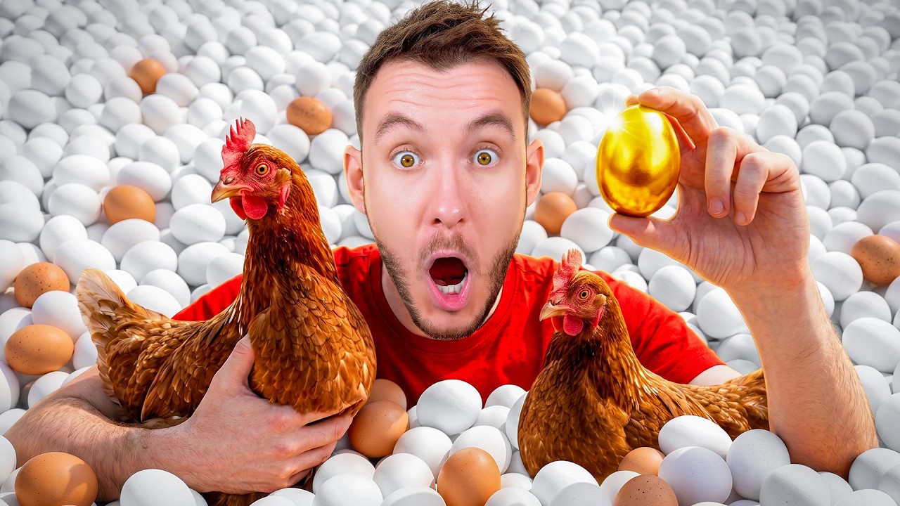 POTŘEBUJU 1.000.000.000 VAJEC! 🥚