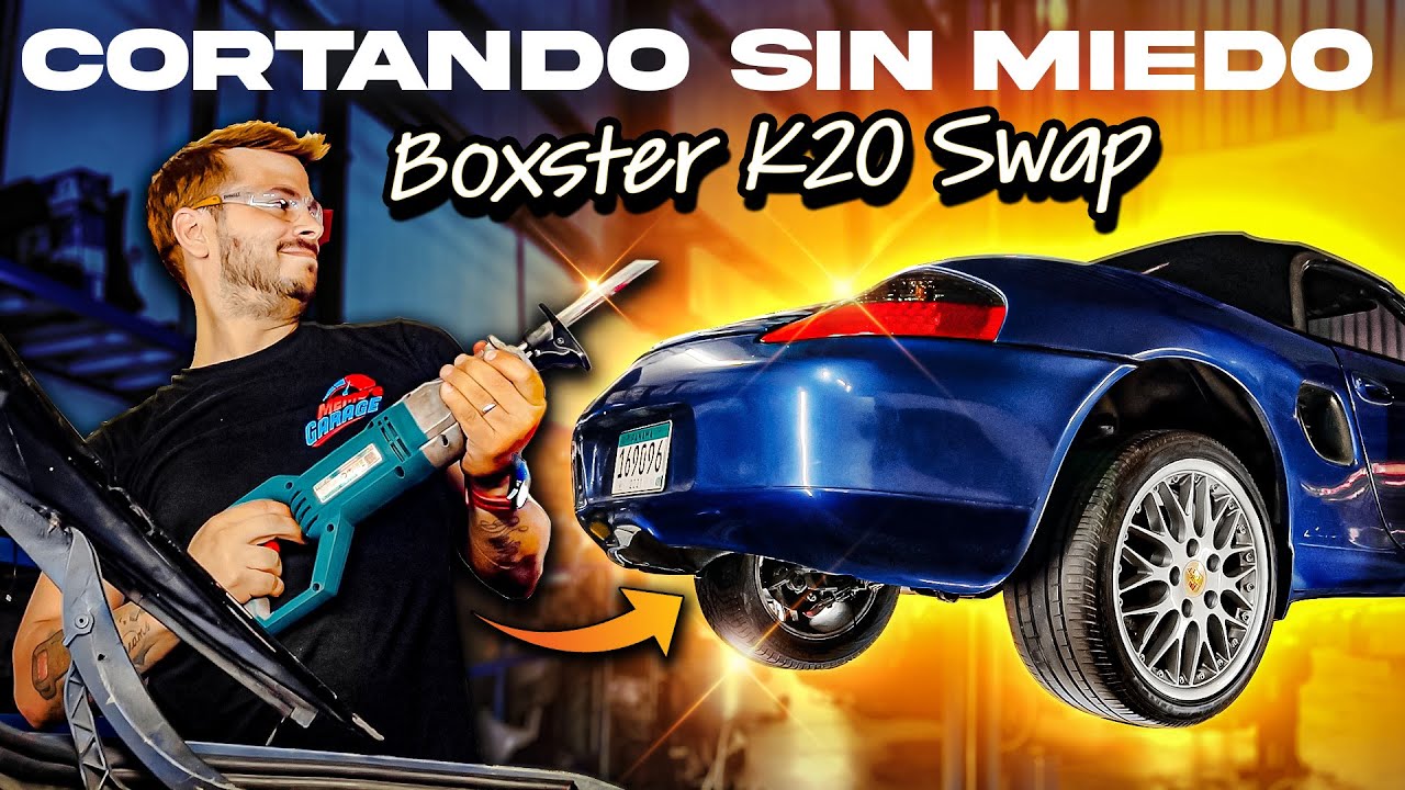 PROYECTO PORSCHE MOTOR HONDA K-Swap - CORTANDO SIN MIEDO + Sistema de Refrigeración Ep.15