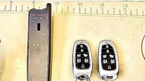 How to use Smart Aerial Plus - Pincode location Car/Key and error for wrong attempt