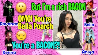 TEXT TO SPEECH My Friends Change Their Attitude When They Know I'm Not A Poor BACON Roblox Story