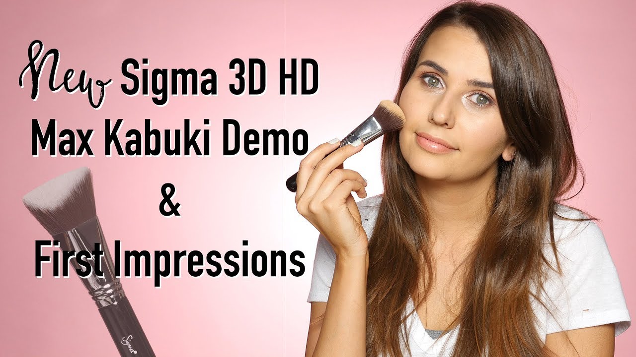 Sigma 3DHD Max Kabuki First Impressions (Cruelty Free & Vegan!) - Logical Harmony