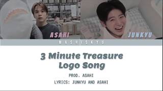 3 MINUTE TREASURE LOGO SONG (3분 트레저 로고 송) - JUNKYU AND ASAHI COLOR CODED LYRICS [HAN/ROM/ENG]