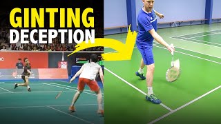 Ginting vs. Momota deception tutorial - Ginting deception screenshot 4