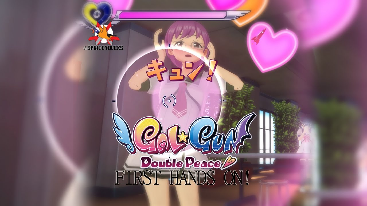 Gal*Gun: Double Peace: Socially awkward hands-on!
