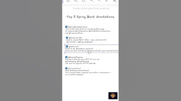 🚀 Top 5 Spring Boot Annotations Every Developer MUST Know! 🔥