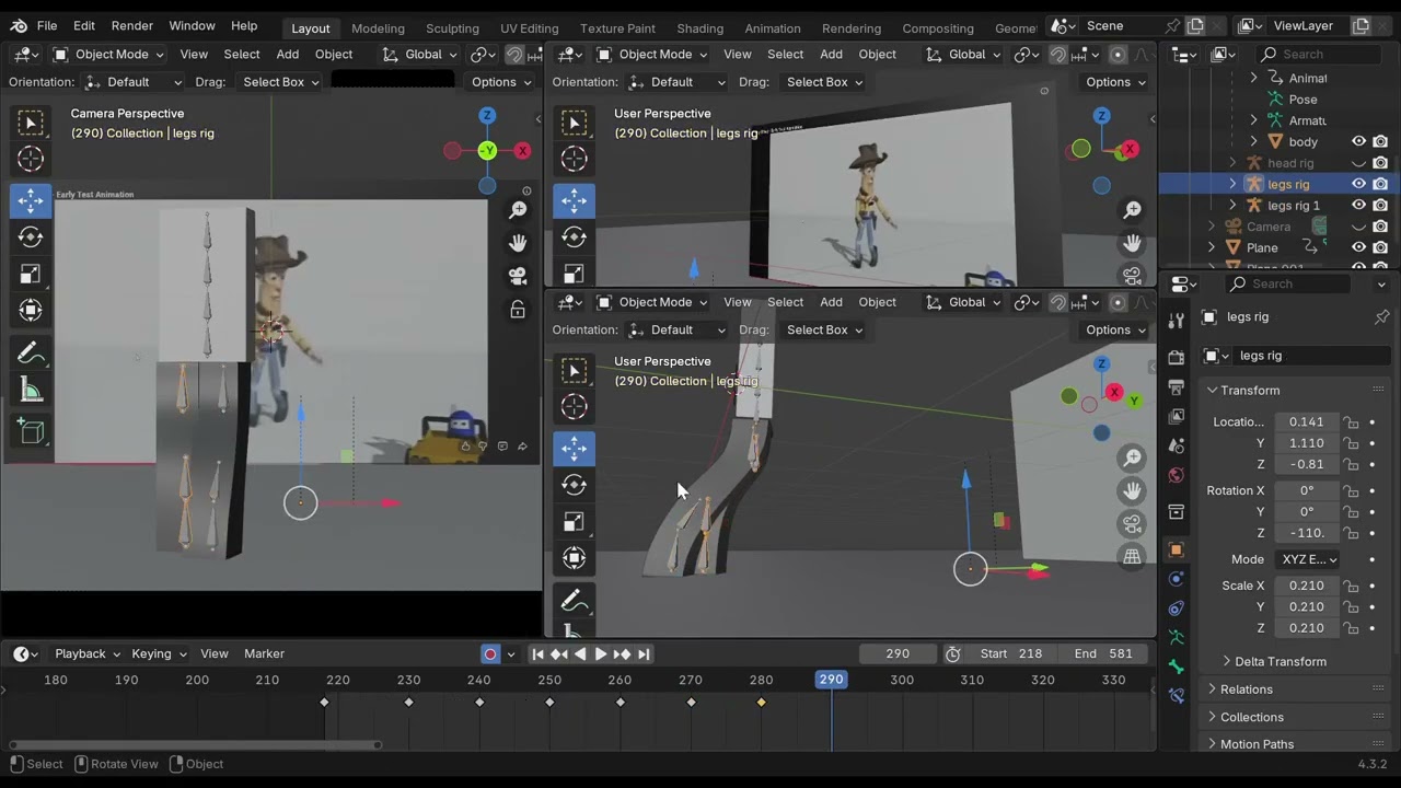 Как я создал этот тестовый анимационный ролик в Blender?