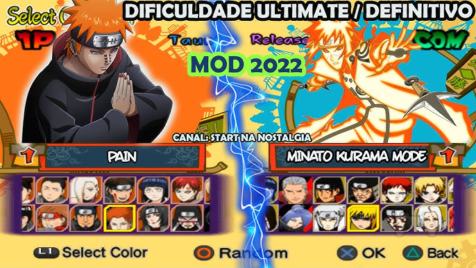 Naruto Ultimate Ninja 5 MOD - Boruto PS2 - 