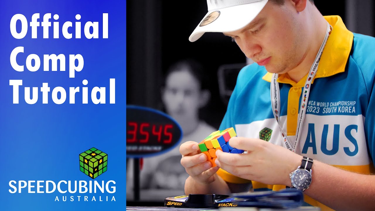 WCA Cubing Competition Tutorial 