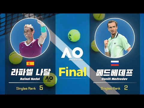 [2022 호주오픈] 결승전 라파엘 나달 vs 다닐 메드베데프 H/L l Australian Open 2022 남자 단식 결승