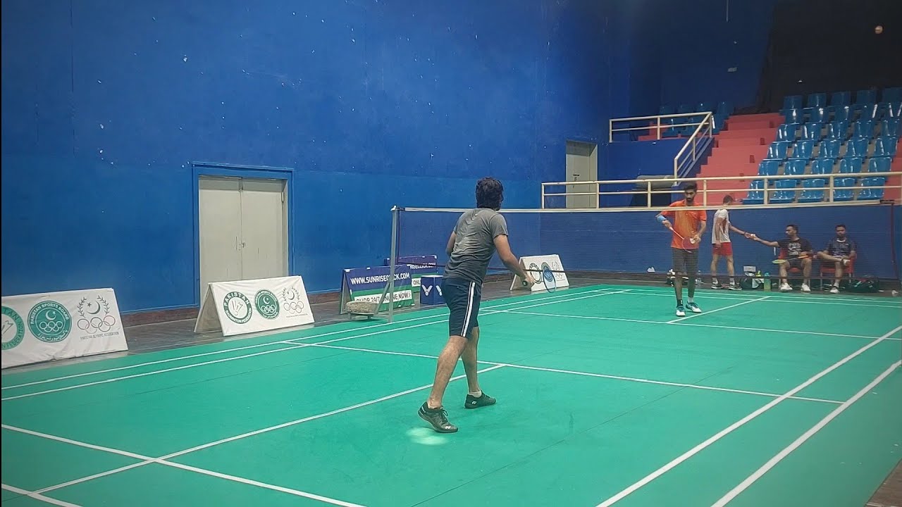 Shoiab riaz vs Raja hassan | National Badminton championship Pakistan
