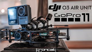 DJI O3 Air Unit vs Naked GoPro 11 - Real Estate FPV