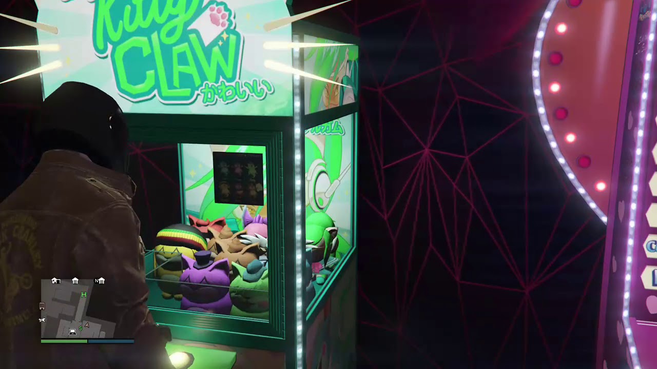 GTA 5 Can you win at the kitty claw machine? YouTube