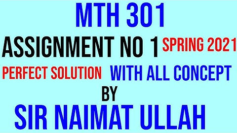 MTH301 assignment no 1 solution 2021|MTH 301|assignment 1|function|Gradient|Directional|Solution|VU.