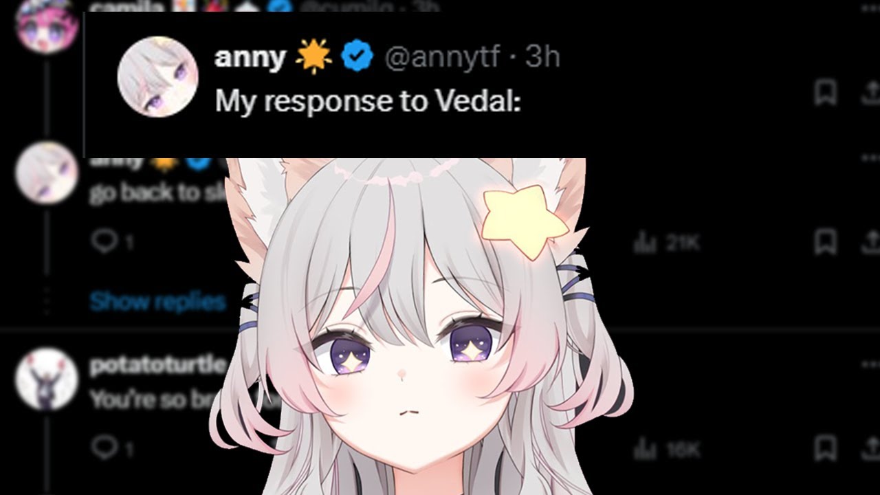 Anny Canceling Vedal On Twitter