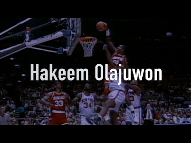 Hakeem's goggles taught him how to play team basketball! #foryoupage #, hakeem  olajuwon highlights