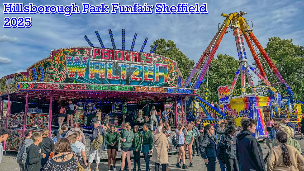 Hillsborough Park Funfair Sheffield May 2025
