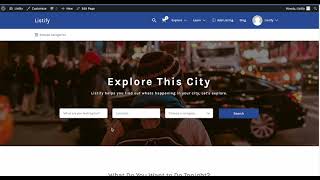 Getting Started with the Listify Theme