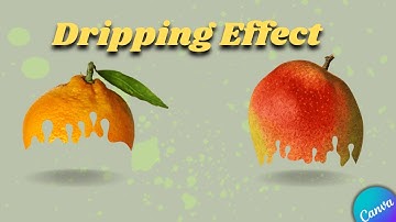 Create Stunning Dripping Effects in Canva – Easy Tutorial!"