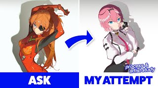 What can we learn from trying to draw like ASK (askziye)?