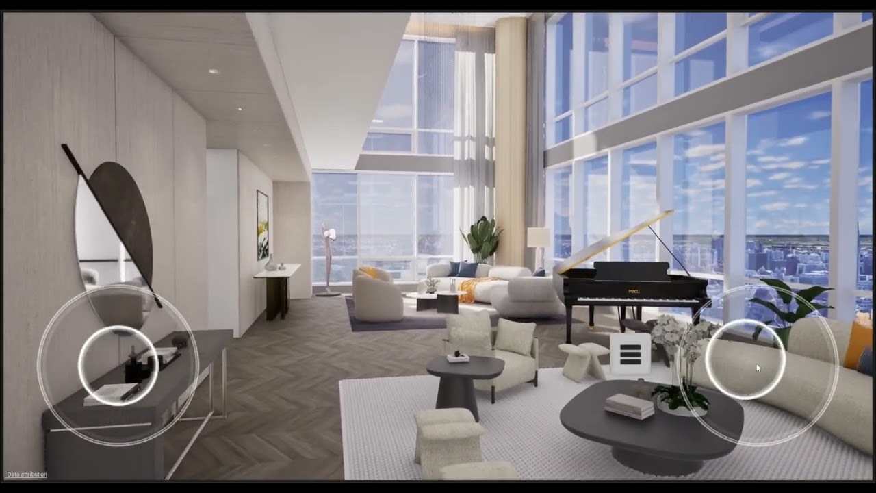 One57 NYC - Luxury Duplex Penthouse You Can Actually Explore on Your Phone | Interactive Tour