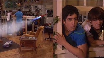 Drake & Josh - Josh Accidentally Sets-Off The 🚀, With It Crashing & 🔥 Down The Treehouse